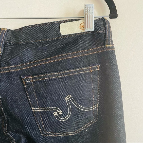 ADRIANO GOLDSCHMIED (AG) Premiere Skinny Straight Dark Was Jeans - Picture 8 of 12